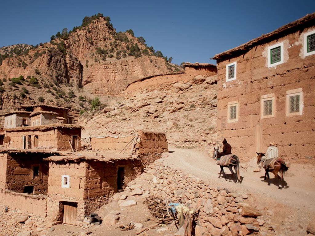 Trekking aux vallées de l'Atlas Maroc