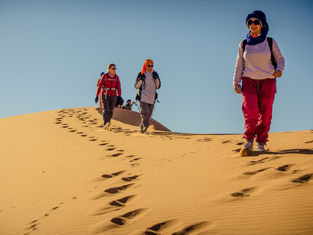 Randonnée désert Maroc